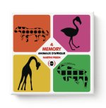4 Jeux de memory : Animaux d'Afrique