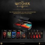 Kolekcja puzzli 10x500 The Witcher Wiedźmin 3 Wild Hunt 10th Anniversary