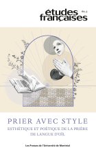Études françaises, v. 60, no 3