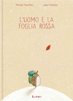 uomo e la foglia rossa