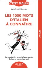Les 1000 mots d'italien à connaître, c'est malin !