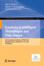 Creativity in Intelligent Technologies and Data Science