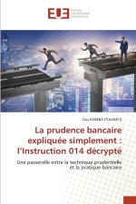 La prudence bancaire expliquée simplement : l'Instruction 014 décrypté