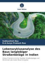 Lebenszyklusanalyse des Baus langlebiger Straßenbeläge in Indien