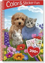 BB ANIMAUX - 3D LENTICULAR COLOR AND STICKER FUN