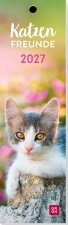 Lesezeichenkalender 2027: Katzenfreunde