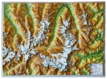 Relief Matterhornregion klein 1:150.000