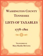 Washington County, Tennessee Lists of Taxables, 1778-1807