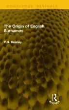 The Origin of English Surnames