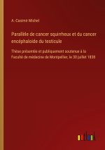 Parallèle de cancer squirrheux et du cancer encéphaloide du testicule