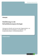 Einführung in die Rehabilitationspsychologie
