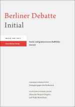 Berliner Debatte Initial 36 (2025) 3