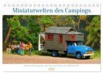 Miniaturwelten des Campings (Tischkalender 2026 DIN A5 quer), CALVENDO Monatskalender