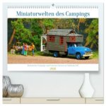 Miniaturwelten des Campings (hochwertiger Premium Wandkalender 2026 DIN A2 quer), Kunstdruck in Hochglanz