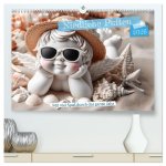 Niedliche Putten (hochwertiger Premium Wandkalender 2026 DIN A2 quer), Kunstdruck in Hochglanz