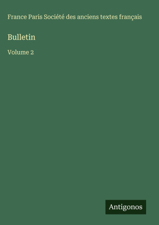 Bulletin