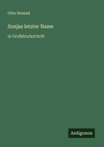 Sonjas letzter Name