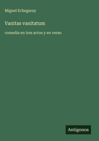 Vanitas vanitatum