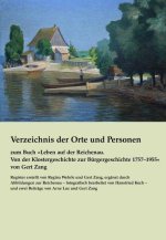 Verzeichnis der Orte und Personen zum Buch 