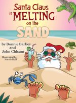 Santa Claus Is Melting On The Sand