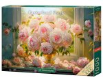 Puzzle 1000 elementów. Gorące letnie piwonie