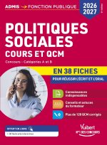 Politiques sociales en 38 fiches 2026-2027 - Cours, actualité et QCM