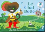 Le chat botté en livre sonore à toucher grandes piles alcalines