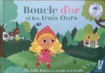 Boucle d'or livre sonore bebe à toucher avec grandes piles alcalines