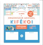 Organiseur Mémoniak Kifékoi 2027 - 16 mois, septembre 2026-décembre 2027