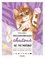 Mes coloriages au numéro - Chatons