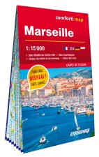 Marseille 1/15.000 (carte format poche laminée - plan de ville)