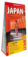 Japon 1/1.400.000 (carte grand format laminée). Japan