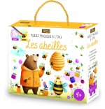 Puzzle magique à l'eau. Les abeilles