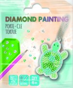 PORTE-CLE TORTUE DIAMOND PAINTING