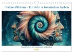Tierkreisflüstern - Ein Jahr in kosmischen Farben (Wandkalender 2026 DIN A4 quer), CALVENDO Monatskalender