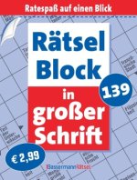 Rätselblock in großer Schrift 139