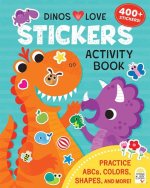 DINOS LOVE STICKERS ACTIVITY BOOK