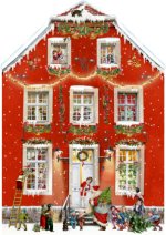 A3-Wand-Adventskalender - Weihnachten bei uns Zuhaus