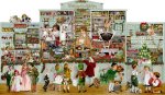 Aufstell-Adventskalender - Das Weihnachtslädchen