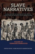 SLAVE NARRATIVES VOLUME XV TENNESSEE NARRATIVES
