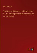 Geschichte und Kritik der kirchlichen Lehre von der ursprünglichen Vollkommenheit und vom Sündenfall