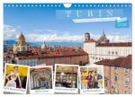 Turin - Zwischen Kaffeehäusern und Königsschlössern (Wandkalender 2026 DIN A4 quer), CALVENDO Monatskalender