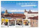 Turin - Zwischen Kaffeehäusern und Königsschlössern (Tischkalender 2026 DIN A5 quer), CALVENDO Monatskalender