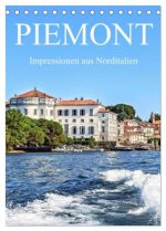 Piemont - Impressionen aus Norditalien (Tischkalender 2026 DIN A5 hoch), CALVENDO Monatskalender