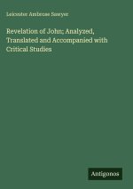 Revelation of John; Analyzed, Translated and Accompanied with Critical Studies
