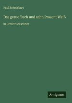 Das graue Tuch und zehn Prozent Weiß