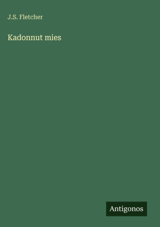 Kadonnut mies