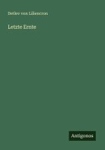 Letzte Ernte