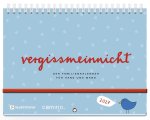 vergissmeinnicht 2027 - Der Familienkalender für Hand und Wand