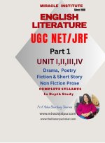 English Literature UGC NET JRF